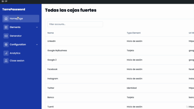 Next.js 14 | Principiante a Experto | APP gestor Contraseñas – Screenshot 2