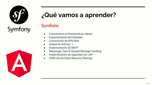 Fullstack con Symfony de PHP y Angular (2025) – Screenshot 2