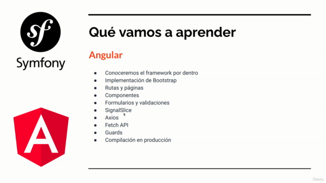 Fullstack con Symfony de PHP y Angular (2025) – Screenshot 4