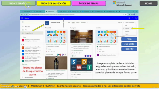 Microsoft Planner + 365 Admin. 180 slides PPT y 2060 Quiz – Screenshot 3