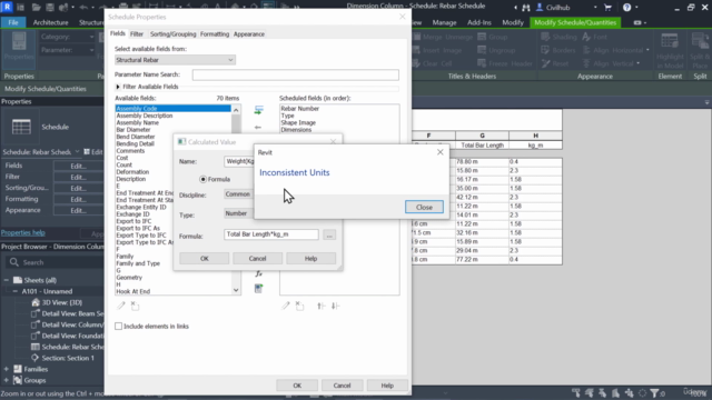 Revit Structure: Complete Concrete Design Course – Screenshot 1