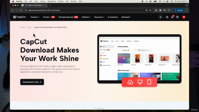 CapCut Mastery: Video Editing for Beginners – Screenshot 2