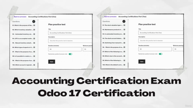 Odoo Comprehensive Functional Exam | Odoo 17 Certification – Screenshot 1