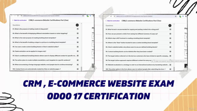 Odoo Comprehensive Functional Exam | Odoo 17 Certification – Screenshot 4