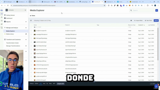 Crea un Gestor de Archivos con AWS, VIMEO, CLOUDINARY y PHP – Screenshot 2