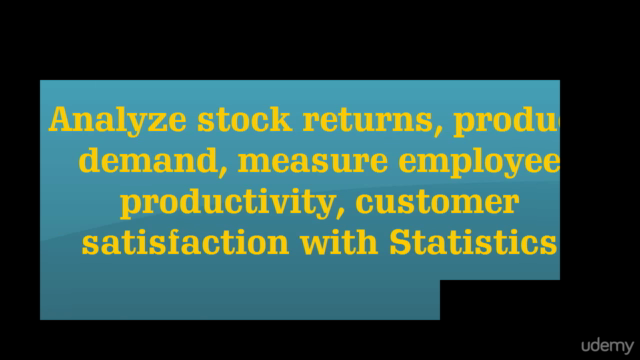 MS Excel: Statistics and Data Analysis – Screenshot 2