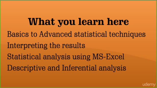 MS Excel: Statistics and Data Analysis – Screenshot 4