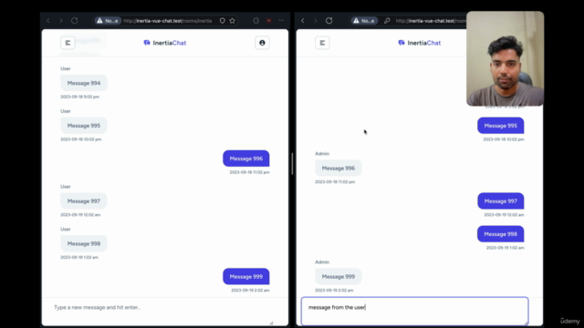 Build a Realtime Chat App with Laravel 11, Vue 3 and Pinia – Screenshot 1