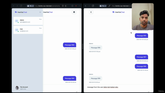 Build a Realtime Chat App with Laravel 11, Vue 3 and Pinia – Screenshot 3