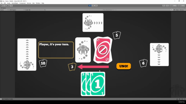 Master UNO Game Development: Build with Unity & C# – Screenshot 3