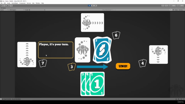 Master UNO Game Development: Build with Unity & C# – Screenshot 4