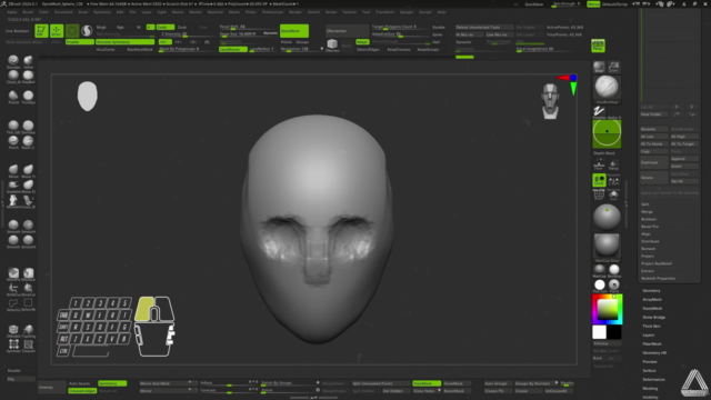 Curso en ZBrush para principiantes – Screenshot 1