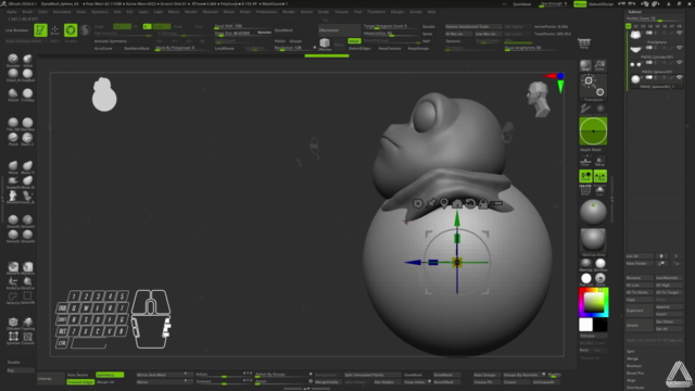 Curso en ZBrush para principiantes – Screenshot 2