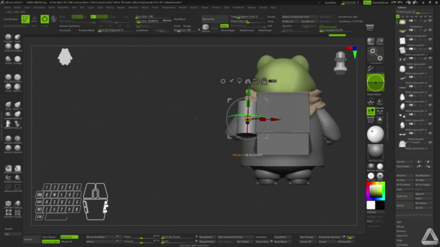 Curso en ZBrush para principiantes – Screenshot 3