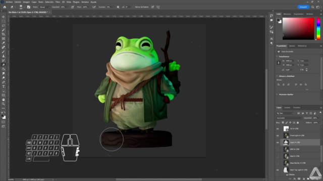 Curso en ZBrush para principiantes – Screenshot 4