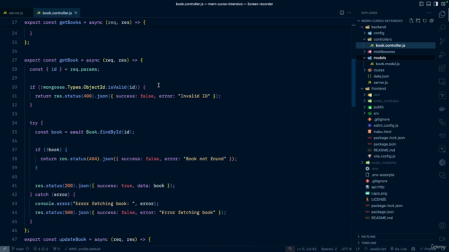 Dominando a Stack MERN: Curso Prático e Rápido – Screenshot 1