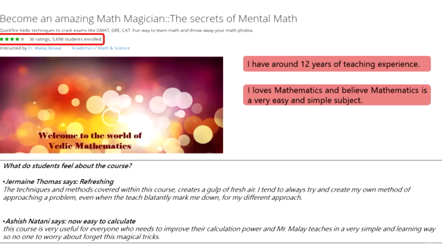 Mental Math : Vedic addition&subtraction techniques for kids – Screenshot 2