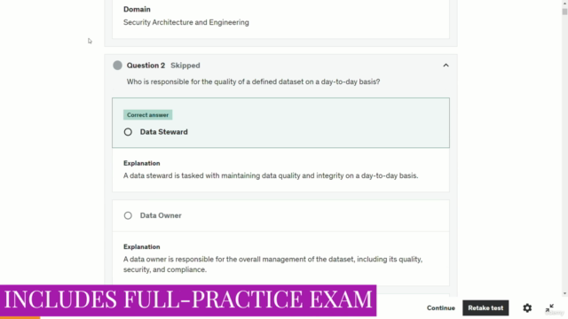 Certified Information Systems Security Professional (CISSP) – Screenshot 1