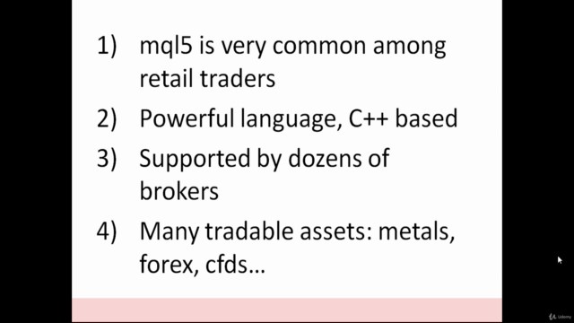 Learn Metatrader 5 - Algorithmic Forex Trading - Screenshot_02
