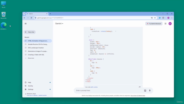 Learning Google Gemini from Scratch – Screenshot 1