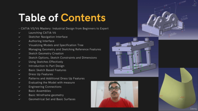 CATIA V5 Mastery: Industrial Design from Beginners to Expert – Screenshot 1