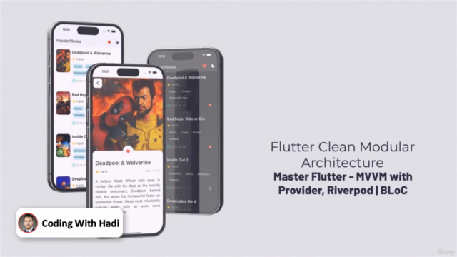 Advanced Flutter: MVVM with Provider, Riverpod | BLoC – Screenshot 2