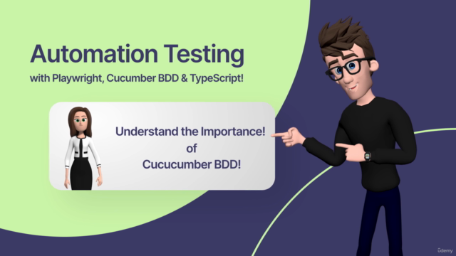 Playwright with Cucumber BDD & TypeScript - Beginner to Pro – Screenshot 1