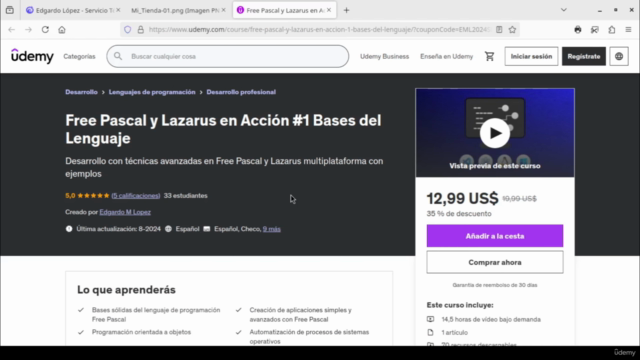 Apps Multiplataforma con Free Pascal y Lazarus #1 - Tienda – Screenshot 3