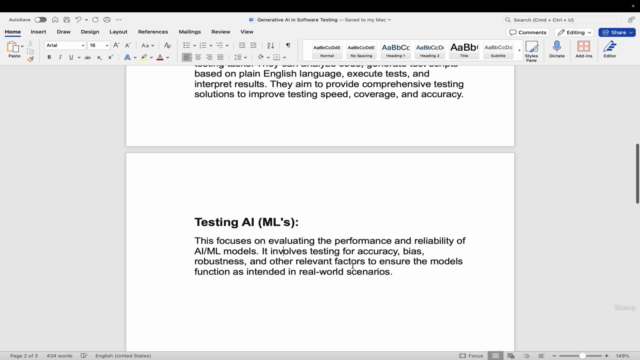 Learn Generative AI & AI Agents for Software Testing – Screenshot 4