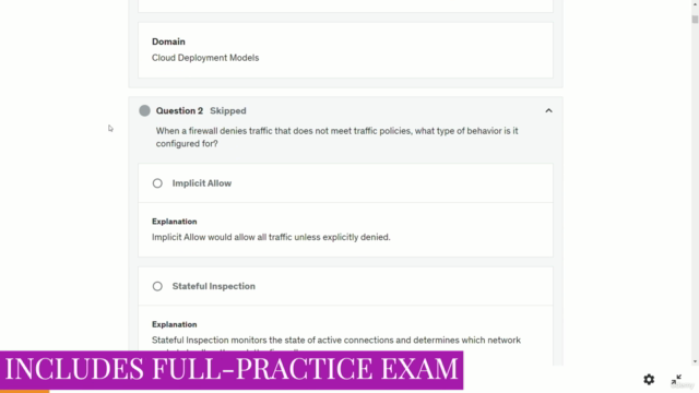 CompTIA Cloud+ CV0-003 Certification Mock Exam Test – Screenshot 1