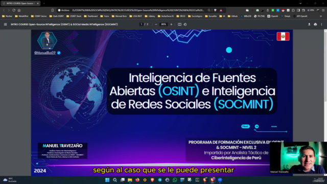 Aprende a realizar OSINT en Redes Sociales desde 0 - Nivel 2 – Screenshot 1
