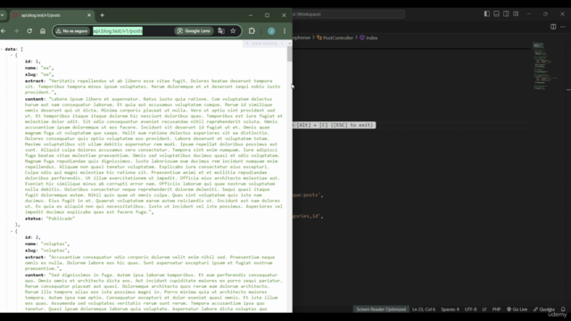 Aprende a crear una API RESTful con laravel desde cero – Screenshot 1