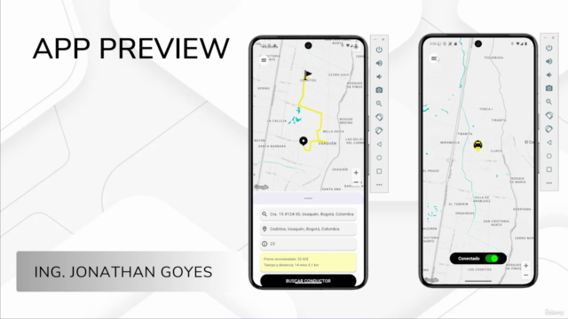 Crea una APP clone de InDriver UBER con Kotlin NestJS MySQL – Screenshot 3