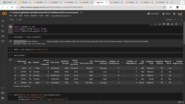HR Analytics: Workforce Optimization with Machine Learning – Screenshot 3