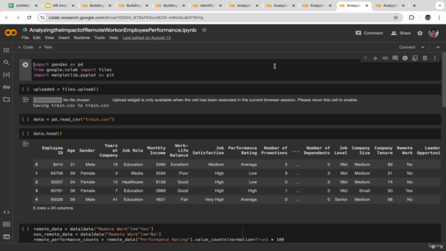 HR Analytics: Workforce Optimization with Machine Learning – Screenshot 4