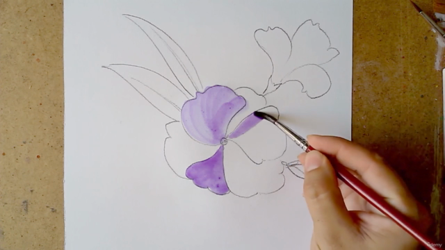 Inspiring Watercolor for beginners: Simply Beautiful Flowers – Screenshot 3