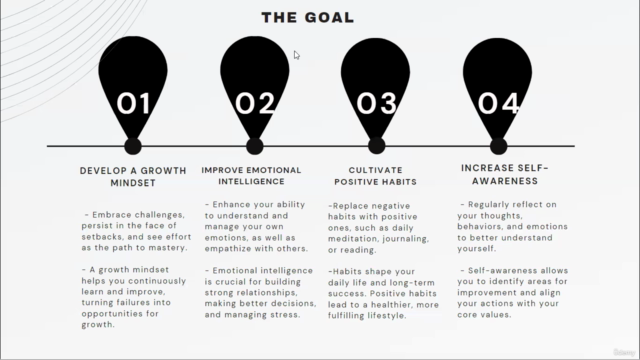 Self- Improvement Masterclass – Screenshot 2