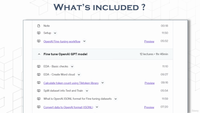 LLM Fine Tuning Fundamentals + Fine tune OpenAI GPT model – Screenshot 3