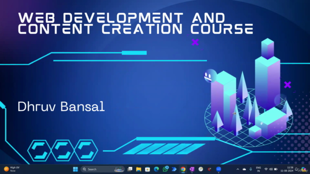 Master No-Code Website Development and Content Creation – Screenshot 1