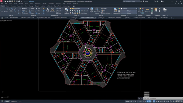 10x Faster Multi-Storey Building Planning AutoCAD YQArch – Screenshot 4