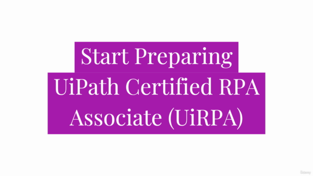 UiPath Certified RPA Associate (UiRPA) Mock Exam Test – Screenshot 4