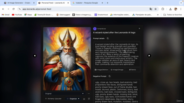 Aprenda a criar imagens com ia (Leonardo AI) – Screenshot 4