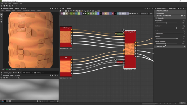 Substance Designer 2024 - Creación de Materiales Estilizados – Screenshot 2