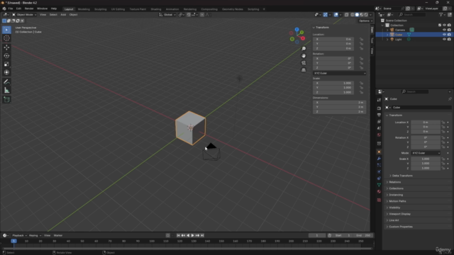 Blender Beginners Course | Make Stylized House in Blender – Screenshot 2