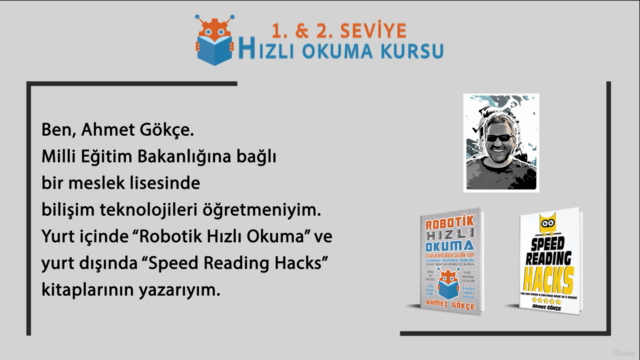 Hızlı Okuma Kursu: 1. & 2. Seviye | Hedef 720 Kelime/Dakika – Screenshot 1