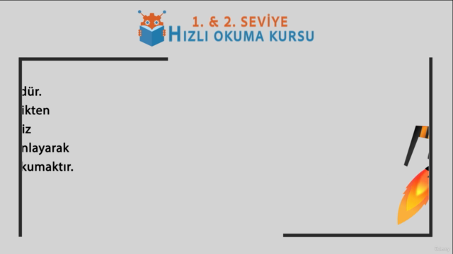 Hızlı Okuma Kursu: 1. & 2. Seviye | Hedef 720 Kelime/Dakika – Screenshot 4