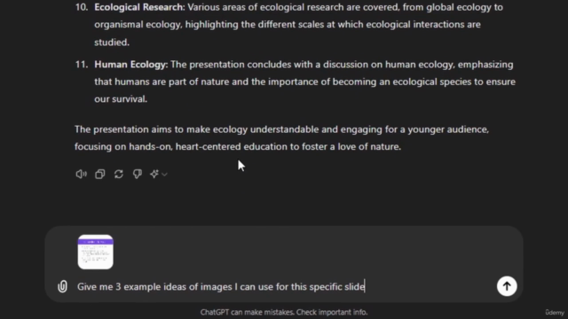Presentations With ChatGPT: AI-Powered Content Creation – Screenshot 2