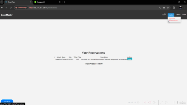 Build A EventMaster App With .Net Core And ReactJs - Redux – Screenshot 3