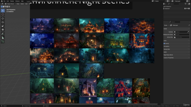 Blender 4: The Modular and Kitbash Environment Guide – Screenshot 3