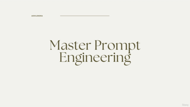 Advanced Prompt Engineering for Generative AI & LLM Success – Screenshot 2
